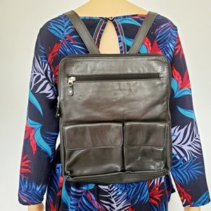 Vintage Chaos Black LowSilhouette leather backpack